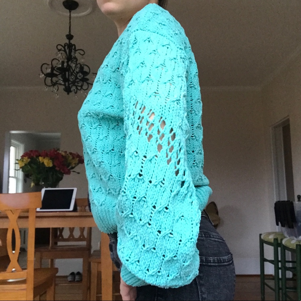 Charlotte Russe Mint Green Sweater - Picture 4 of 7